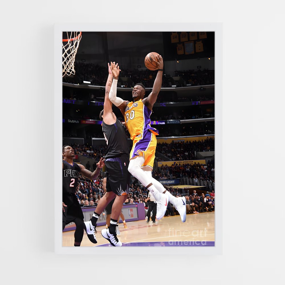 Poster Julius de randle – affiche Basketball (vue 3)